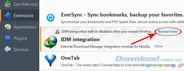 Come attivare e disattivare IDM su Chrome, Firefox, Internet Explorer
