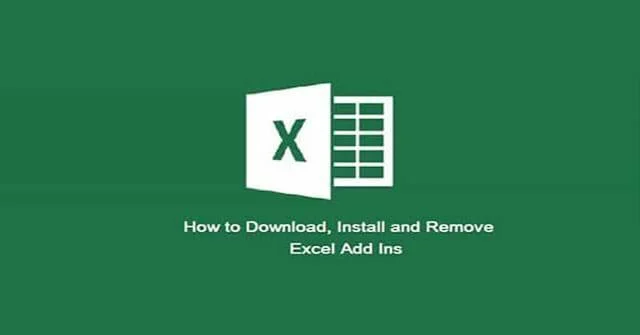Componenti aggiuntivi in ​​Excel: come installare e rimuovere
