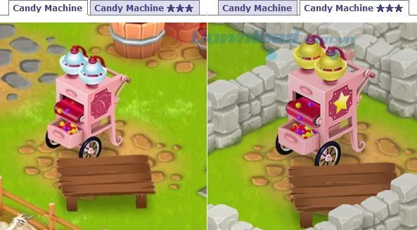 Come usare una macchina per caramelle nel gioco Hay day
