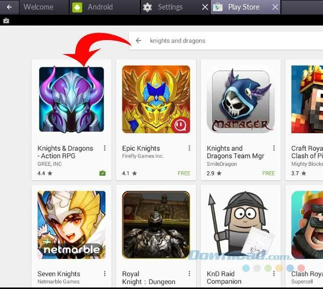 Due modi per eliminare le app su BlueStacks