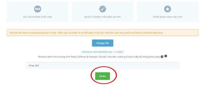 Guida per ascoltare e caricare musica su Mixcloud