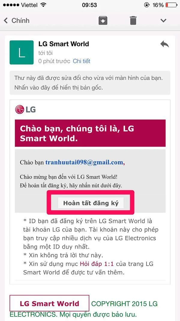 Istruzioni su come creare un account personale su smart TV LG