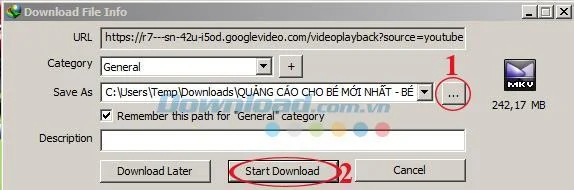 Istruzioni per il download di video Youtube con IDM (Internet Download Manager)