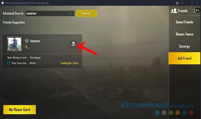 Come fare amicizia con PUBG Mobile
