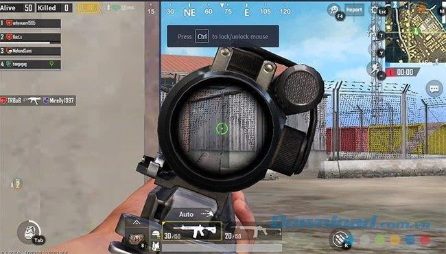 Come appoggiarsi alle riprese mentre giochi a PUBG Mobile