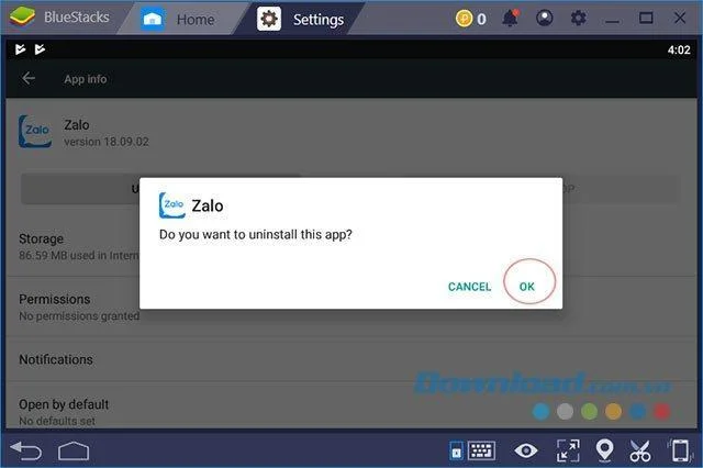 Come disinstallare le applicazioni, disinstallare le app su BlueStacks