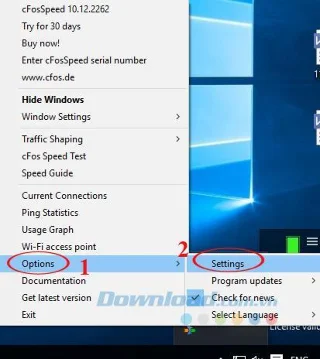 CFosSpeed ​​manuale per velocizzare la connessione a Internet