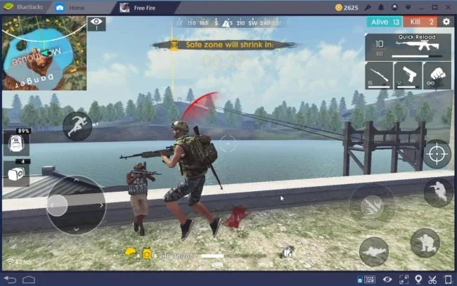 Free Fire: Come giocare con mouse e tastiera