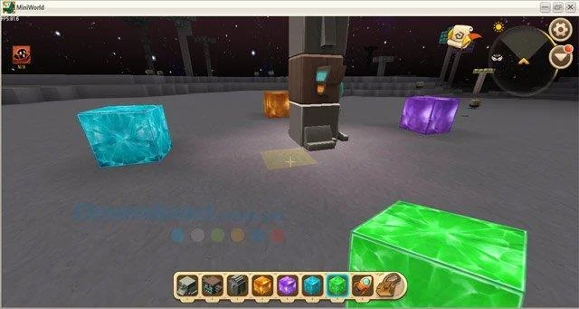 Mini World: Block Art - Come evocare e distruggere Boss Ancient Statue