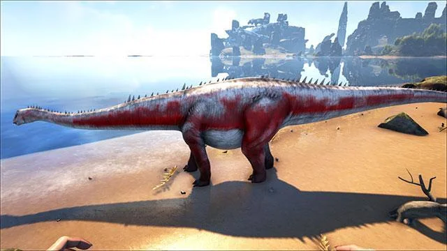 ARK Survival Evolved: i dinosauri hanno il carico maggiore sul terreno