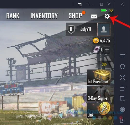 Configura la tastiera virtuale per giocare a PUBG Mobile su Tencent Gaming Buddy