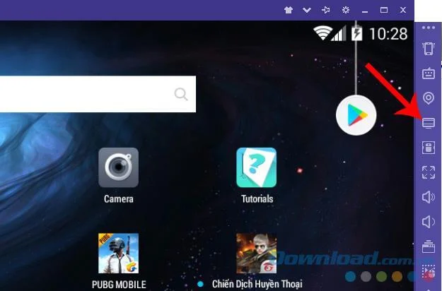 Copia i dati dal computer su Nox App Player