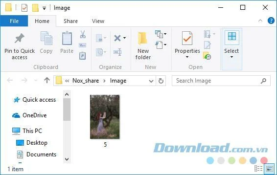 Copia i dati dal computer su Nox App Player