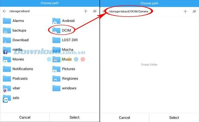 Come caricare foto e dati da un computer su BlueStacks