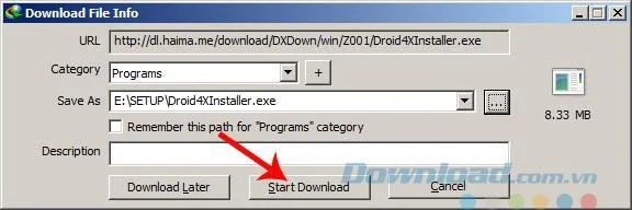 Istruzioni su come installare Droid4x, emulatore Android sul computer