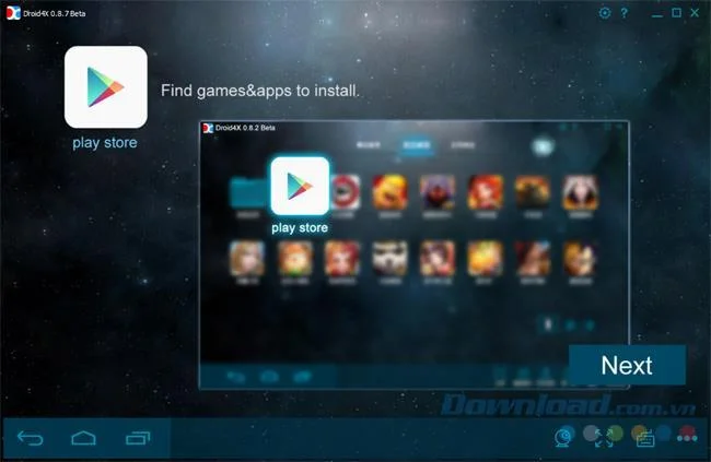 Istruzioni su come installare Droid4x, emulatore Android sul computer