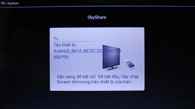 Come rispecchiare l'immagine dal tuo telefono o tablet su Skyworth Smart TV