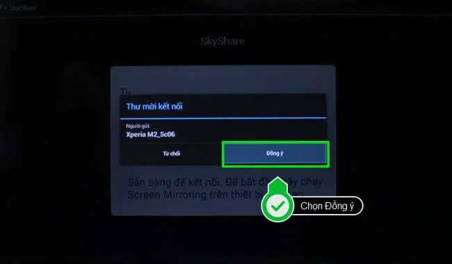 Come rispecchiare l'immagine dal tuo telefono o tablet su Skyworth Smart TV