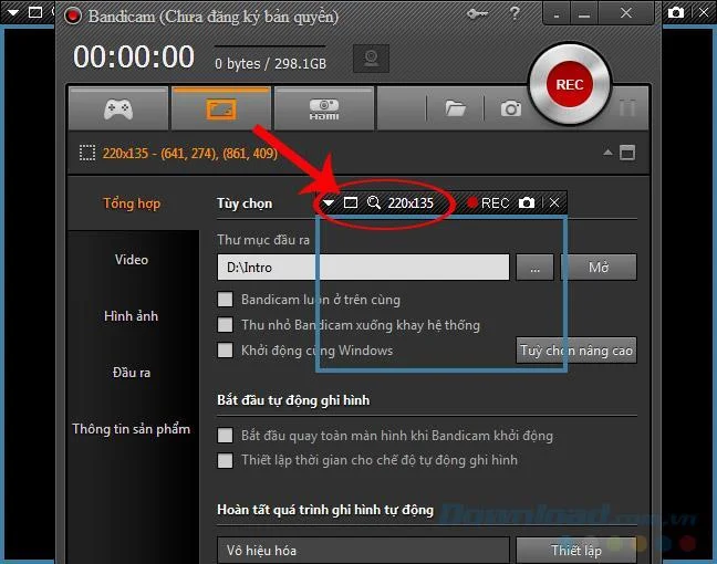 Come usare Bandicam per registrare lo schermo di un computer