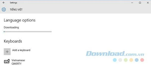 Windows 10のベトナム語を変更する方法