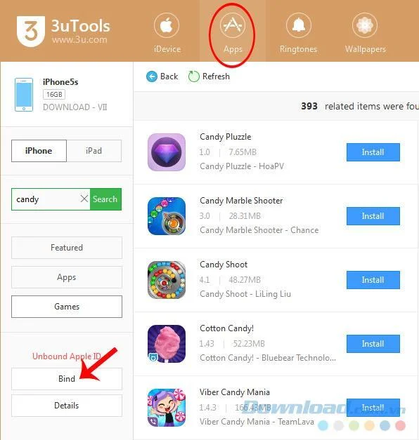 Cómo instalar aplicaciones para iPhone usando 3uTools