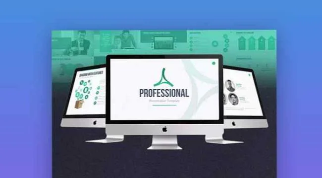 Business Professional modello PowerPoint