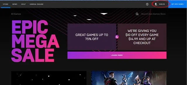 Comment créer un compte Epic Games