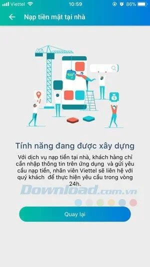 Ways to top up ViettelPay