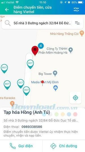 Ways to top up ViettelPay