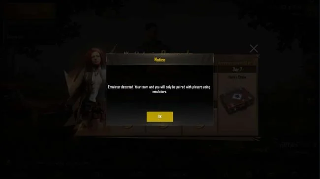 PUBG Emulator Detected Problem