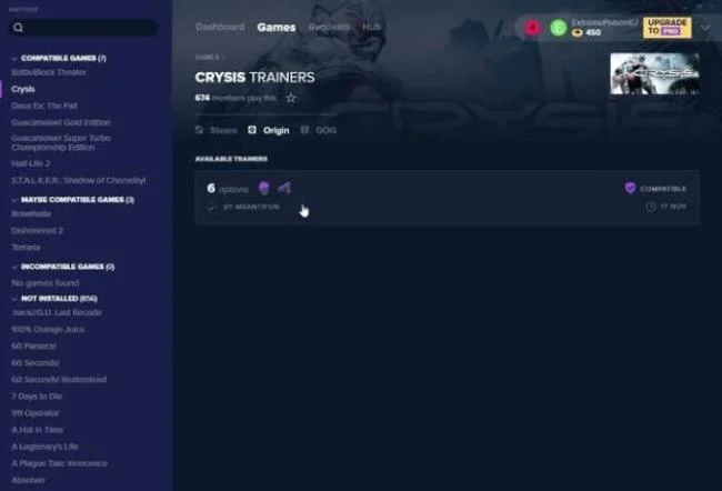 WeModでゲームを安全にごまかす方法