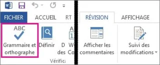 Activer la vérification orthographique