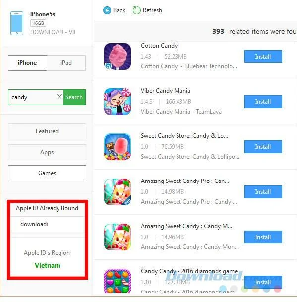 Login to install apps for iPhone using 3uTools