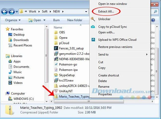 How to install Mario Teaches Typing on computers
