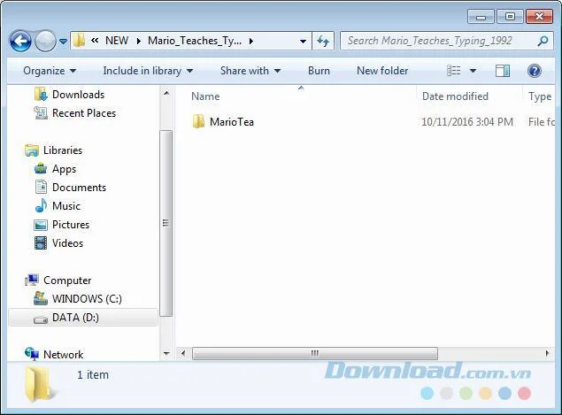 How to install Mario Teaches Typing on computers
