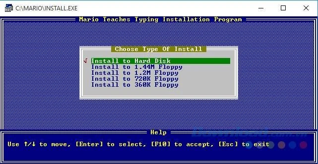 How to install Mario Teaches Typing on computers
