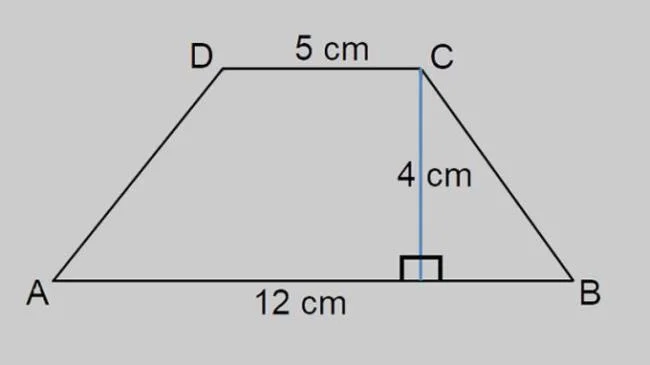 La fórmula para calcular el área de un trapezoide, la circunferencia de un trapezoide es completa, fácil de entender