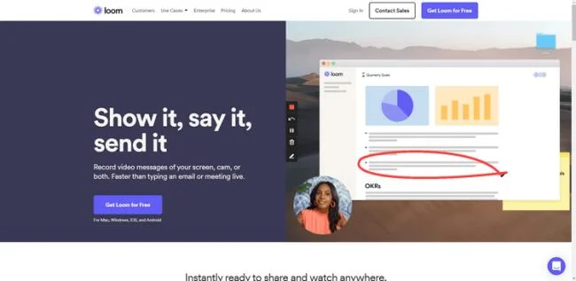 Use Loom to record a presentation on Google Slides