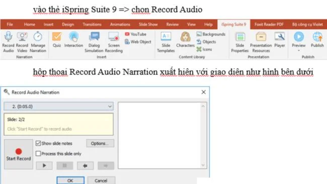 Record lectures on iSpring Suite