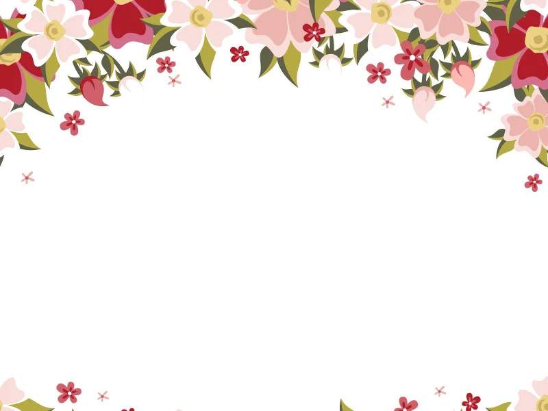 Fondo floral vibrante