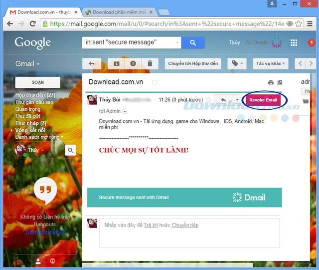 Revoke Email Access