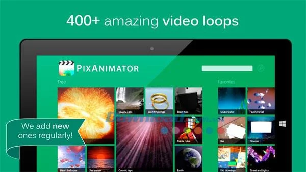PixAnimator for Windows 8 - 無料のフォトビデオデザイン