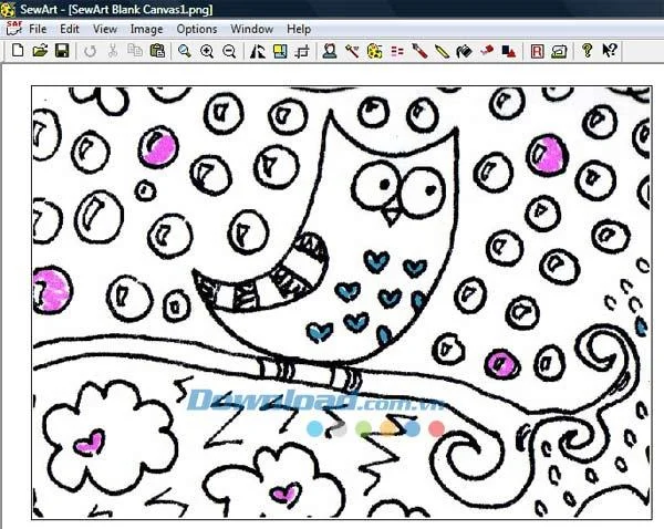 SewArt 1.8.0 - Conversion d'images en broderie