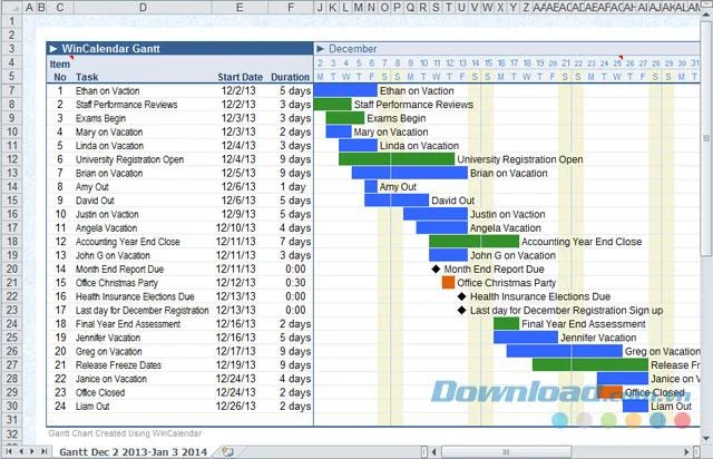 WinCalendar 4.45 - Applicazione per creare un comodo calendario personale