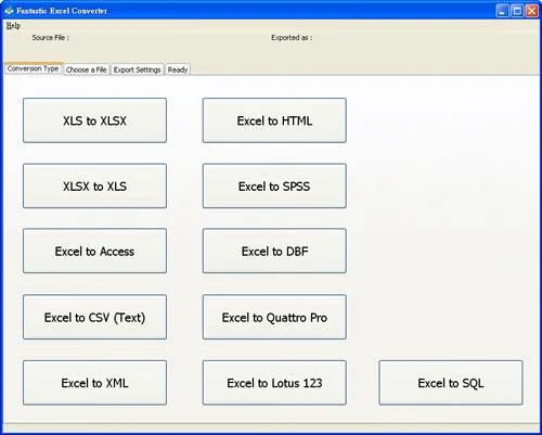 Fantástico convertidor de Excel: convierte entre formatos de Excel