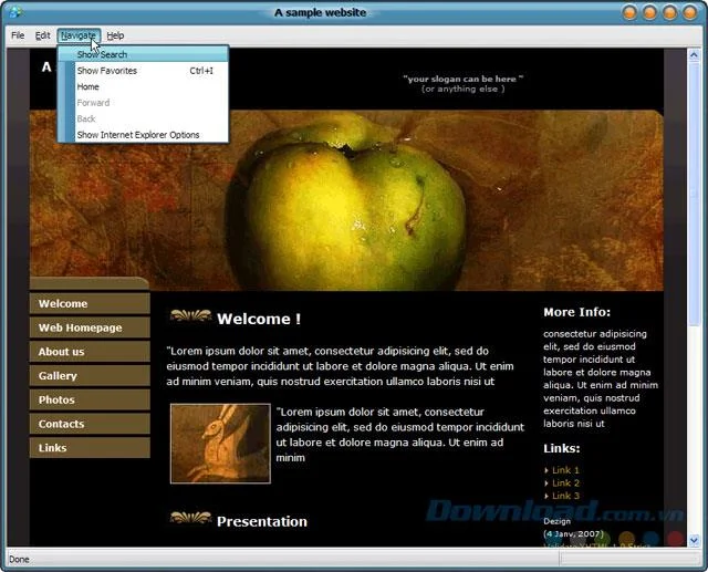 HTML Executable 4.8 - 웹 페이지, PDF 파일을 EXE 파일로 변환