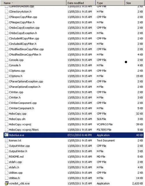 HoboCopy - Copiar arquivos bloqueados