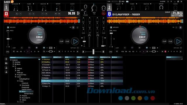 DJUCED 40 2.0.99 - Professional DJ Mixing Software