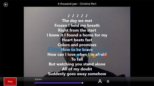 Red Karaoke for Windows 8/10 1.1.0.0 - Sing karaoke online on the computer