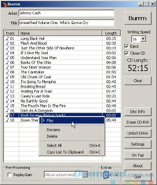 Burrrn 2.0 - 무료 굽기 소프트웨어 Burrrn 2.0 - 무료 굽기 소프트웨어